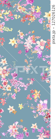 Artistic Botanical Print Set for Creative Design 127026126