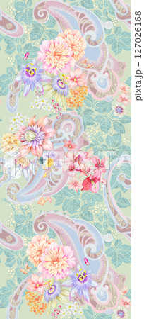 Artistic Botanical Print Set for Creative Design 127026168