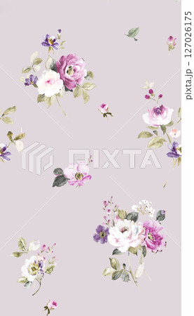 Artistic Botanical Print Set for Creative Design 127026175