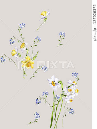 Stylish Flower Pattern Series for Creative Spaces Stylish Flower Pattern Series for Creative Spaces 127026376