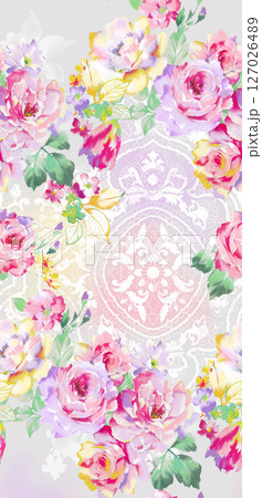 Serene Botanical Pattern Collection for Calming Decor Serene Botanical Pattern Collection for Calming Decor 127026489