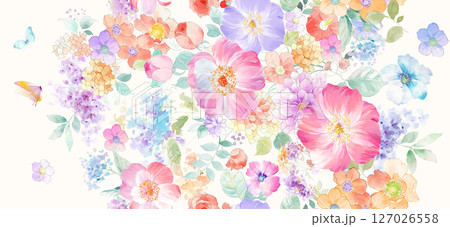 Serene Botanical Pattern Collection for Calming Decor Serene Botanical Pattern Collection for Calming Decor 127026558