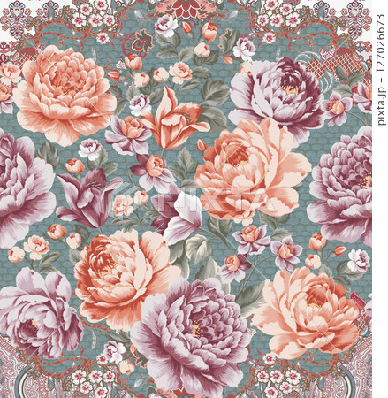 Lovely Flower Pattern Assortment for Creative Aesthetics 127026673
