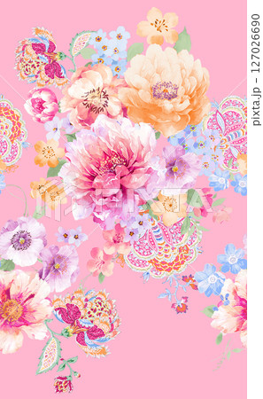 Lovely Flower Pattern Assortment for Creative Aesthetics Lovely Flower Pattern Assortment for Creative Aesthetics 127026690