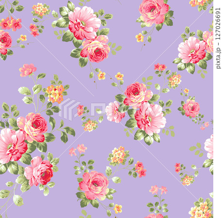 Lovely Flower Pattern Assortment for Creative Aesthetics 127026691