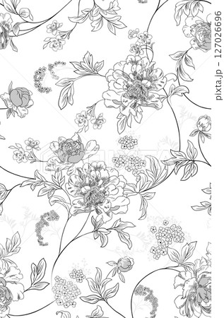 Lovely Flower Pattern Assortment for Creative Aesthetics Lovely Flower Pattern Assortment for Creative Aesthetics 127026696