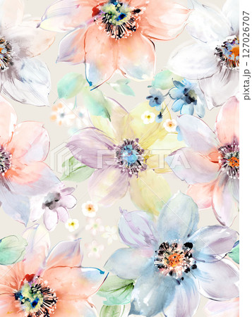 Lovely Flower Pattern Assortment for Creative Aesthetics Lovely Flower Pattern Assortment for Creative Aesthetics 127026707
