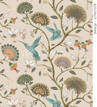 Delicate Watercolor Flower Pattern Series Delicate Watercolor Flower Pattern Series 127027238