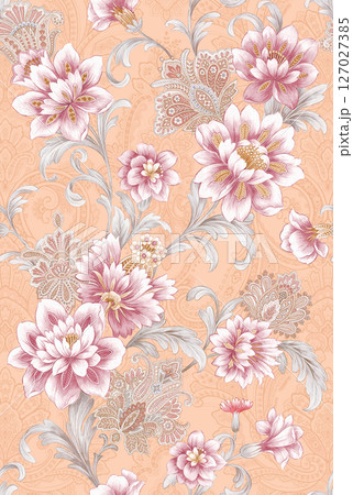 Charming Watercolor Floral Motif Collection Charming Watercolor Floral Motif Collection 127027385