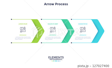Modern Business Illustration Infographic Template Modern Business Illustration Infographic Template 127027400
