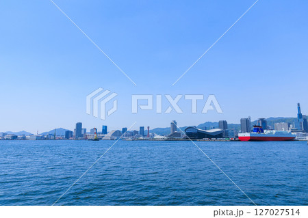 神戸の街並み (兵庫県神戸市中央区) 127027514