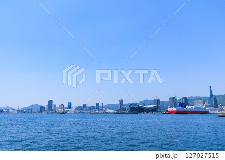 神戸の街並み (兵庫県神戸市中央区) 127027515