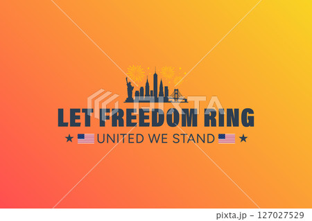 Let Freedom Ring United We Stand Poster Let Freedom Ring United We Stand Poster 127027529