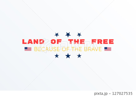 Land of the Free Because of the Brave Poster Land of the Free Because of the Brave Poster 127027535