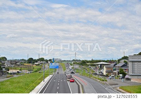 桶川市の風景 上尾道路 国道17号 道の駅 (埼玉県) 桶川市の風景 上尾道路 国道17号 道の駅 (埼玉県) 127028555