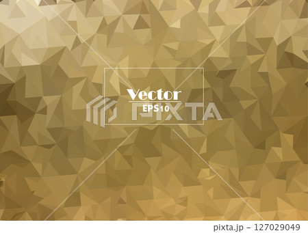 brown and beige digital abstract vector image stylized from triangles 127029049