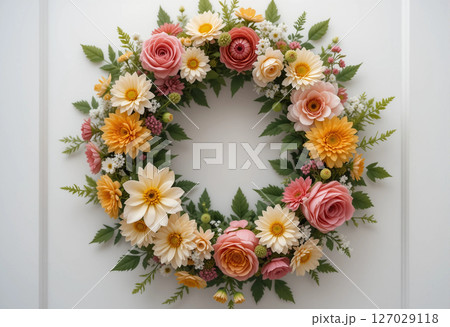 nice bouquet in the hands 127029118