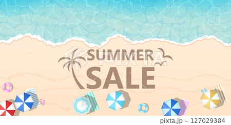 美しい海と波打ち際 美しい海と波打ち際 127029384