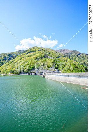 初夏の奈川渡ダム 長野県松本市 初夏の奈川渡ダム 長野県松本市 127030277