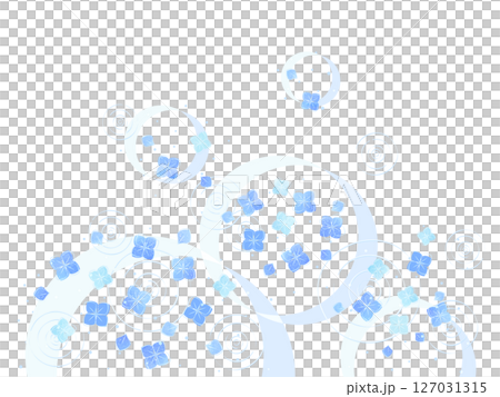 Hydrangea background illustration 127031315