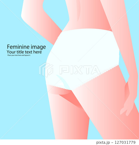 可愛い女性のボデイケアや美容の画像 127031779