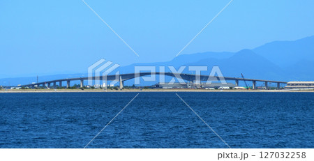 大山・江島大橋(ベタ踏み坂) 大山・江島大橋(ベタ踏み坂) 127032258