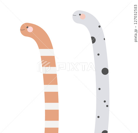 にょろっとかわいいチンアナゴ 127032583