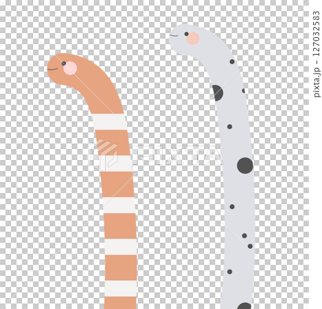 にょろっとかわいいチンアナゴ 127032583