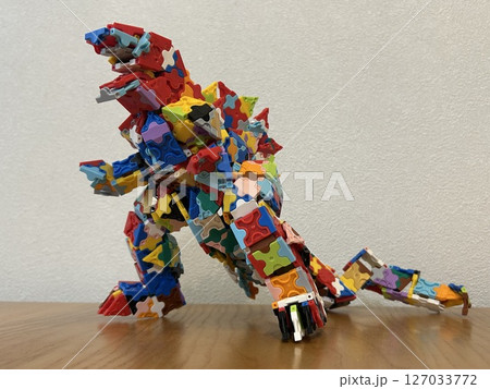 怪獣 LaQ ラキュー 人形 ブロック ゴジラ 怪獣 LaQ ラキュー 人形 ブロック ゴジラ 127033772