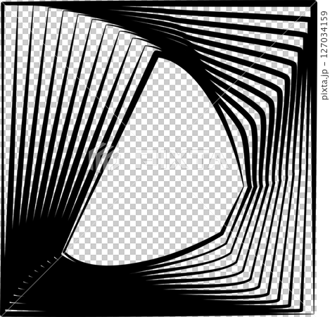 Square rotating blend line modern design, tech, digital, innovation, future Square rotating blend line modern design, tech, digital, innovation, future 127034159