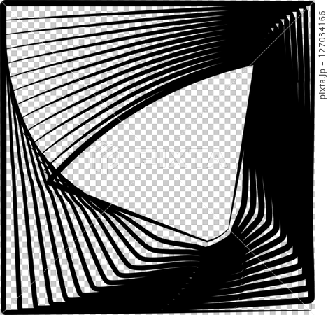 Square rotating blend line modern design, tech, digital, innovation, future 127034166