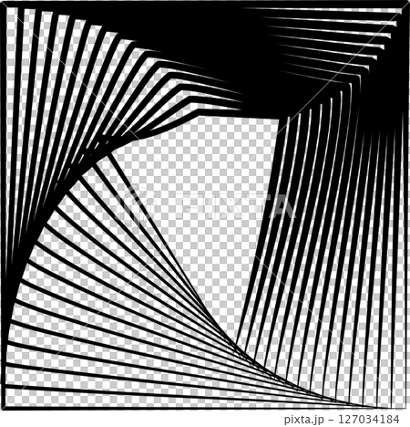 Square rotating blend line modern design, tech, digital, innovation, future Square rotating blend line modern design, tech, digital, innovation, future 127034184