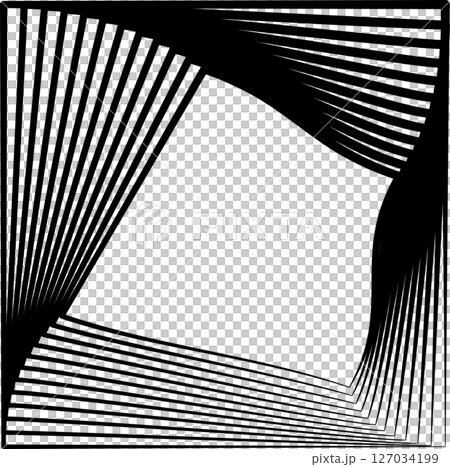 Square rotating blend line modern design, tech, digital, innovation, future Square rotating blend line modern design, tech, digital, innovation, future 127034199
