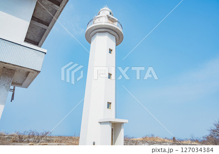 佐渡 弾埼灯台 佐渡 弾埼灯台 127034384