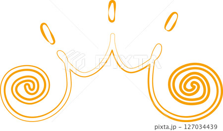 Crown queen or king hand drawn, royal, imperial, monarch Crown queen or king hand drawn, royal, imperial, monarch 127034439