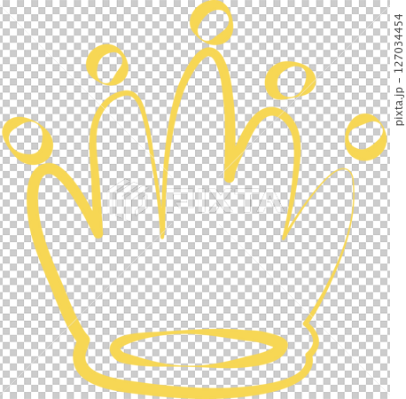 Crown queen or king hand drawn, royal, imperial, monarch Crown queen or king hand drawn, royal, imperial, monarch 127034454