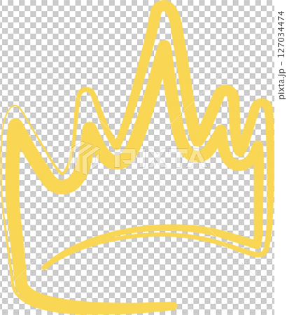 Crown queen or king hand drawn, royal, imperial, monarch Crown queen or king hand drawn, royal, imperial, monarch 127034474