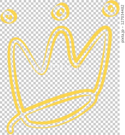 Crown queen or king hand drawn, royal, imperial, monarch Crown queen or king hand drawn, royal, imperial, monarch 127034482