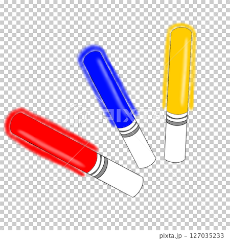 Simple light penlight glow stick red blue yellow Simple light penlight glow stick red blue yellow 127035233
