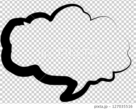 Speech bubble text, chat, talk, comic 127035516