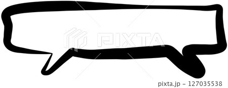 Speech bubble text, chat, talk, comic 127035538