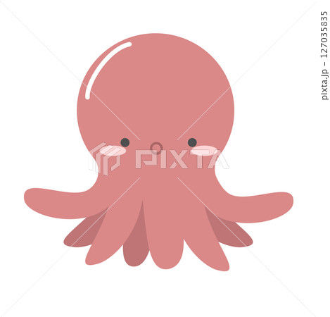 優しい色のタコ 127035835