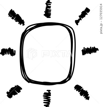 Sun drawing icon. Hand drawn set Sun drawing icon. Hand drawn set 127035914