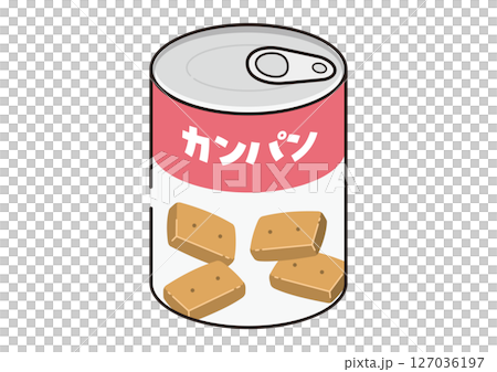 Illustration of dry bread 127036197