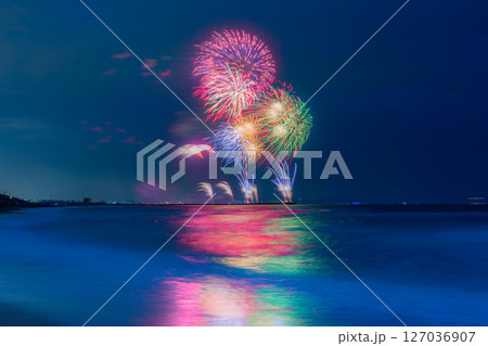 《神奈川県》茅ヶ崎サザン芸術花火2025 127036907