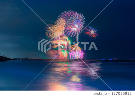 《神奈川県》茅ヶ崎サザン芸術花火2025 127036913