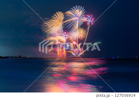 《神奈川県》茅ヶ崎サザン芸術花火2025 127036914