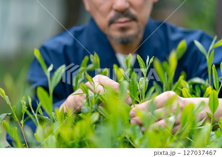 作務衣を着た男性 127037467