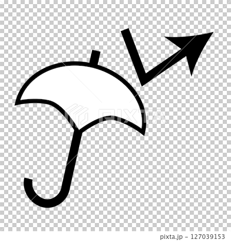 White parasol icon illustration White parasol icon illustration 127039153