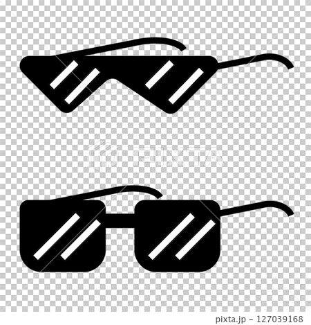 Sunglasses simple icon Sunglasses simple icon 127039168